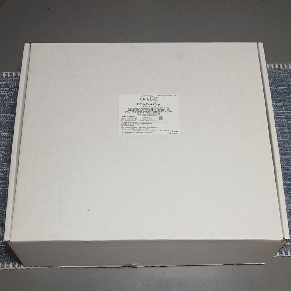 CRLStat Box Of 12 Panel Drug Tests